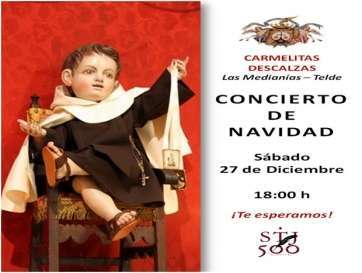 Cartel del concierto de Navidad (Foto TA)