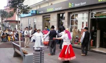 Momento del pasacalle (Foto TA)