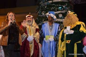 Momento de la cabalgata (Foto Antonio Alí)