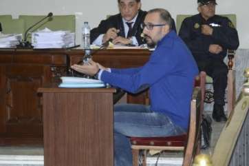 ván Ramírez, el condenado, durante el juicio (Foto Acfi Press)