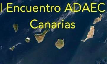 Cartel del encuentro en Telde (Foto TA)