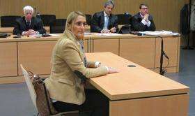 Denunciante este miércoles en el juicio (Foto Canarias 7)