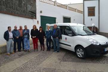 Presentación del vehículo, este jueves (Foto TA)