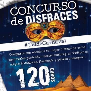 Cartel de la iniciativa de Festejos (Foto TA)