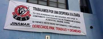 Cartel de la RSP de Jinámar (Foto TA)