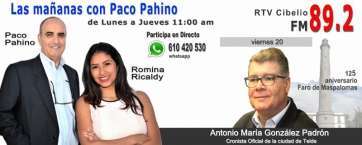 Promoción del programa de este viernes (Foto TA)