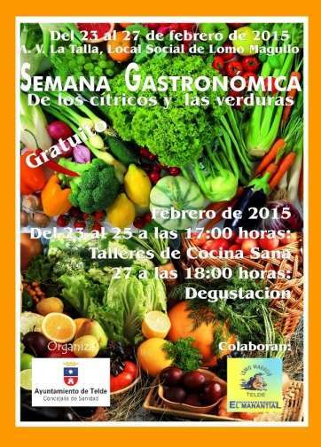 Cartel de la nueva Semana Gastronómica (Foto TA)
