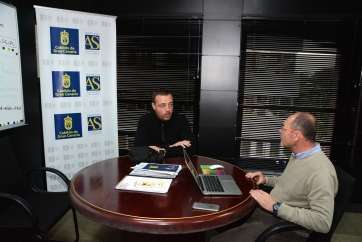 Momento de la reunión de trabajo (Foto Acfi Press)