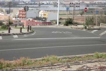 Imagen de la salida donde piden que se pueda girar a la izquierda (Foto TA)