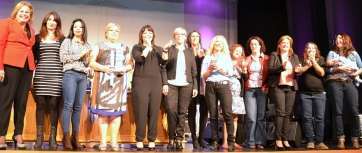 Imagen del acto institucional por el Día de la Mujer (Foto TA)