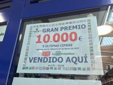 Diploma del premio de este sábado (Foto TA)