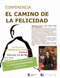 Cartel de la conferencia (Foto TA)