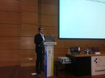 Un momento de las conferencias, el pasado sábado (Foto TA)