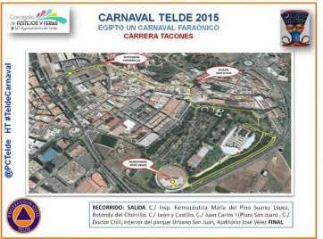 Mapa del recorrido (Foto TA)