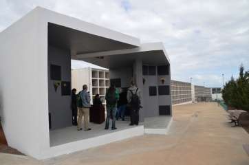 Cinerario del cementerio de Los Llanos (Foto TA)
