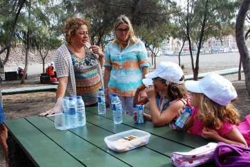 Imagen de archivo de un desayuno organizado por el Ayuntamiento de Telde (Foto TA)