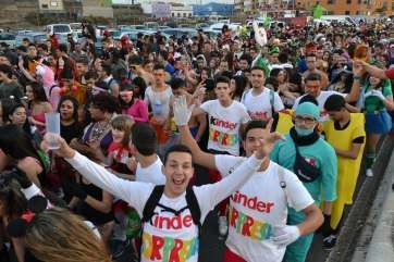 Imagen de la Gran Cabalgata del Carnaval de Telde 2014 (Foto TA)