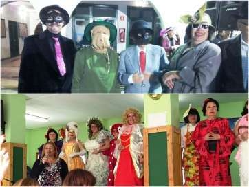 Imágenes del baile de mascaritas y del concurso de disfraces (Foto TA)