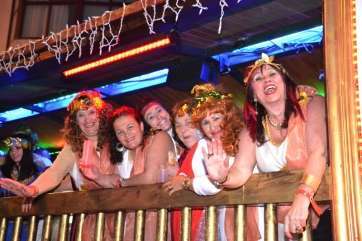 Una de las carrozas del Carnaval (Foto TA)