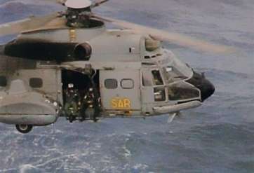 Imagen de archivo de un helicóptero del SAR (Foto TA)