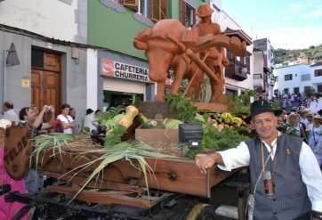 Imagen de archivo de la representación de Telde en ediciones anteriores (Foto TA)