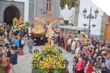 Imagen de la magna procesión de Semana Santa 2014 de Telde (Foto Antonio Alí)