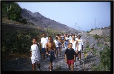 Niños en La Garita (Foto TA)