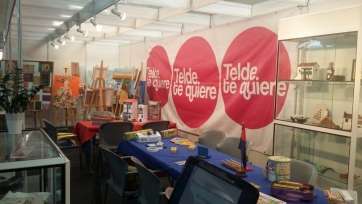 Stand del Ayuntamiento de Telde en la III Feria Gran Canaria Accesible (Foto TA)
