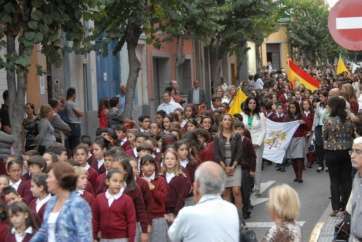 Imagen de archivo de la procesión de 2011 (Foto TA)