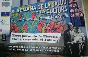 Cartel de la XI Semana de Salud (Foto TA)