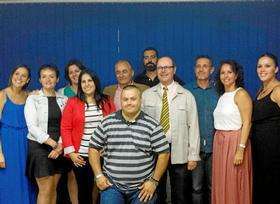 Imagen de los alumnos y del docente que han participado en el curso de perito en propiedad intelectual e industrial (Foto C7)
