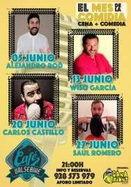 Cartel del mes de la comedia (Foto TA)