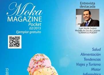 Logo de la revista Moka Magazine (Foto TA)