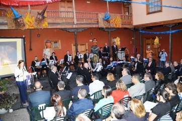 Momento de la intervención de la alcaldesa Carmen Hernández (Foto TA)