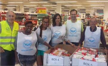 Imagen de una campaña de Operación Kilo del Banco de Alimentos de Las Palmas (Foto TA)