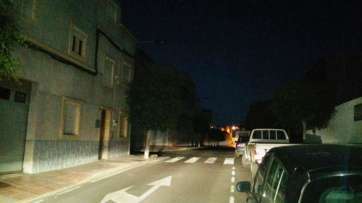 El barrio se ha quedado a oscuras (Foto TA)