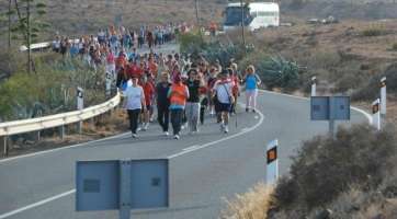 Imagen de la caminata del pasado año (Foto TA)