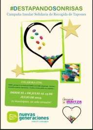 Cartel de la campaña solidaria (Foto TA)