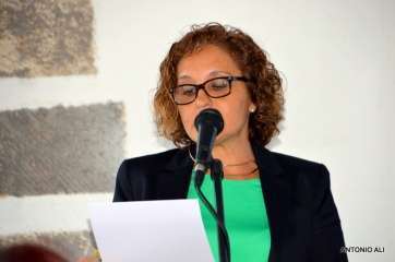 Marta Hernández, presidenta saliente del colectivo y actual concejala del Gobierno de Telde (Foto 