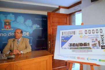 López Mármol, ayer en Telde (Foto Jesús Ruiz Mesa)