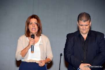 Carmen Hernández dirigió unas palabras a los asistentes (Foto Antonio Alí)