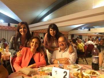 Miembros de NC de Telde en el Picoteo Solidario (Foto TA)