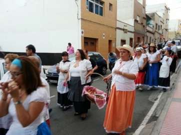 Imagen de archivo de una romería en Casas Nuevas (Foto TA)