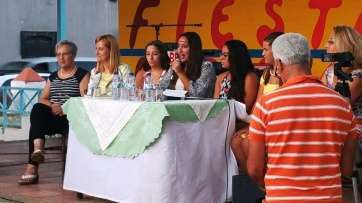 Momento de la lectura del pregón (Foto TA)