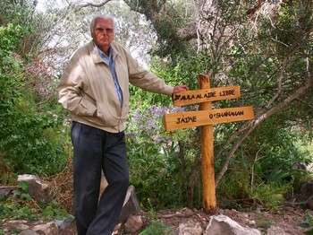 Imagen de archivo del desaparecido ecologista Jaime OÂ´Shanahan (Foto ULPGC)