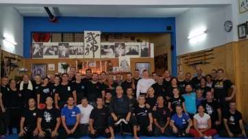 Grupo de los participantes en el curso de instrucción (Foto TA)