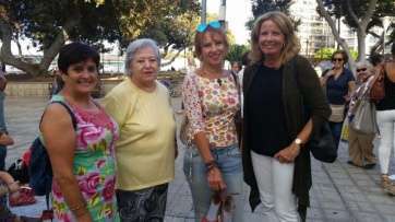 El acto se desarrolló en el Parque San Telmo (Foto TA)