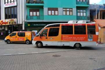 Unidad móvil del ICHH en Telde (Foto TA)