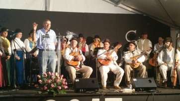 Momento de pregón (Foto TA)