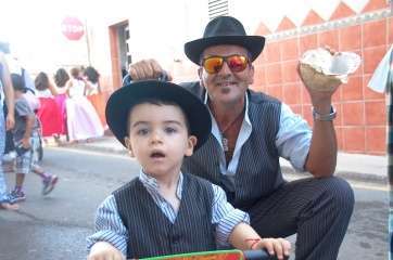 Imagen de archivo de la romería del pasado año en Melenara (Foto TA)